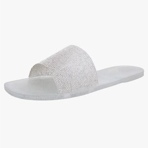 NIB Vince Camuto Jaquell Sparkle Jelly Slide